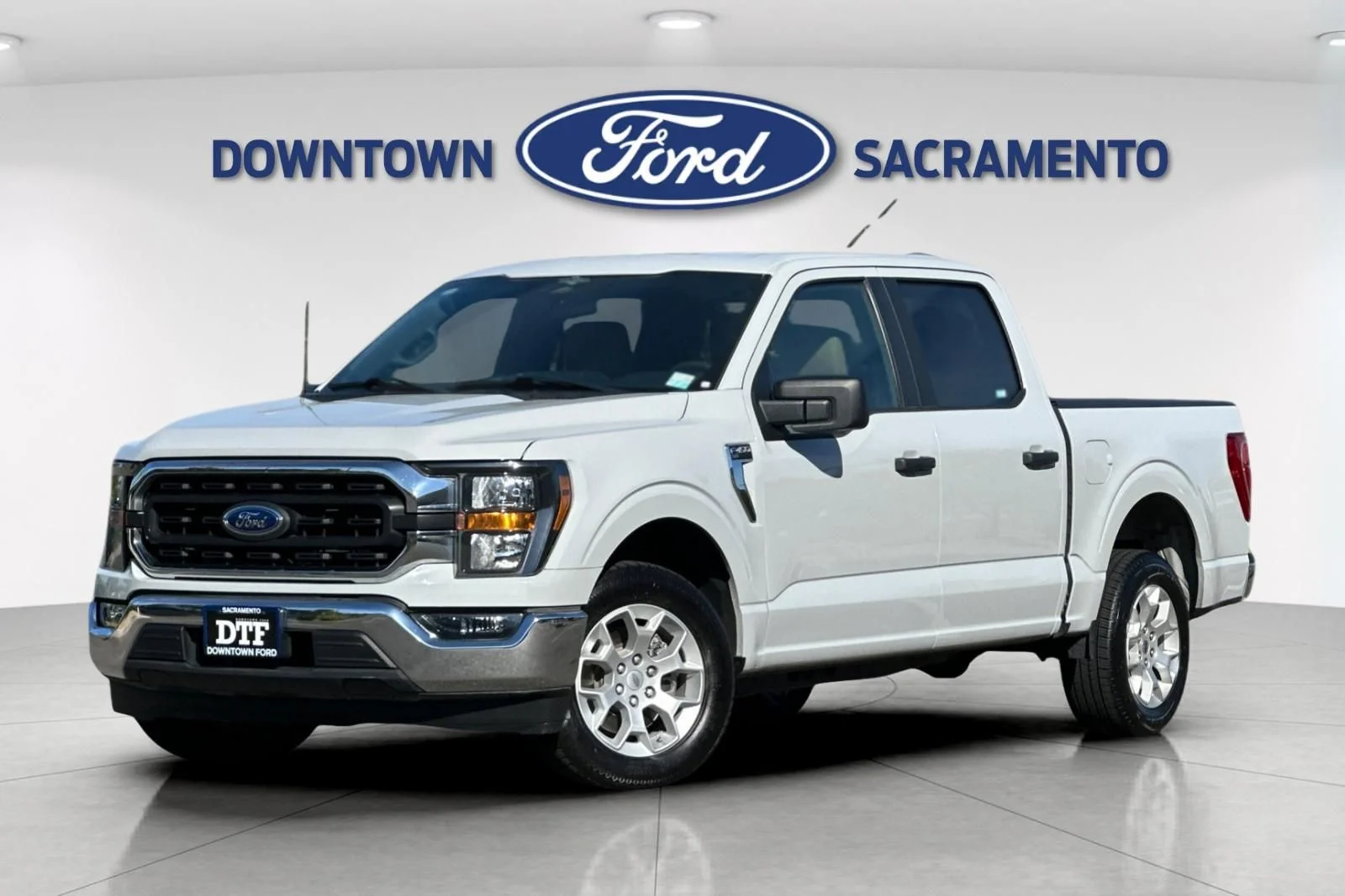 Certified Used 2023 White Ford XLT image 2