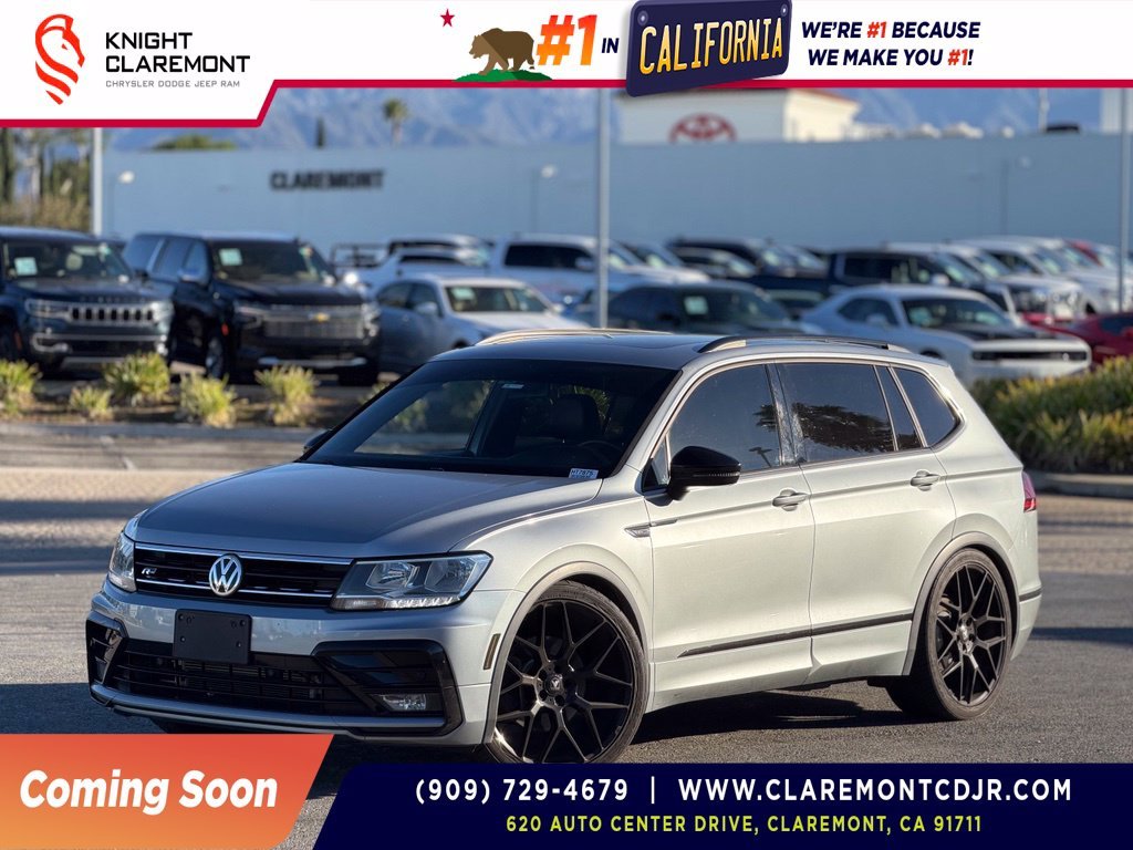 Used 2021 Silver Metallic Volkswagen 2.0T SE R-Line Black image 1