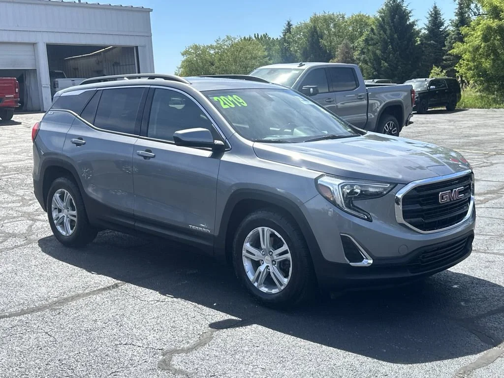 Certified 2019 GMC Terrain SLE with VIN 3GKALMEV6KL332428 for sale in Valparaiso, IN
