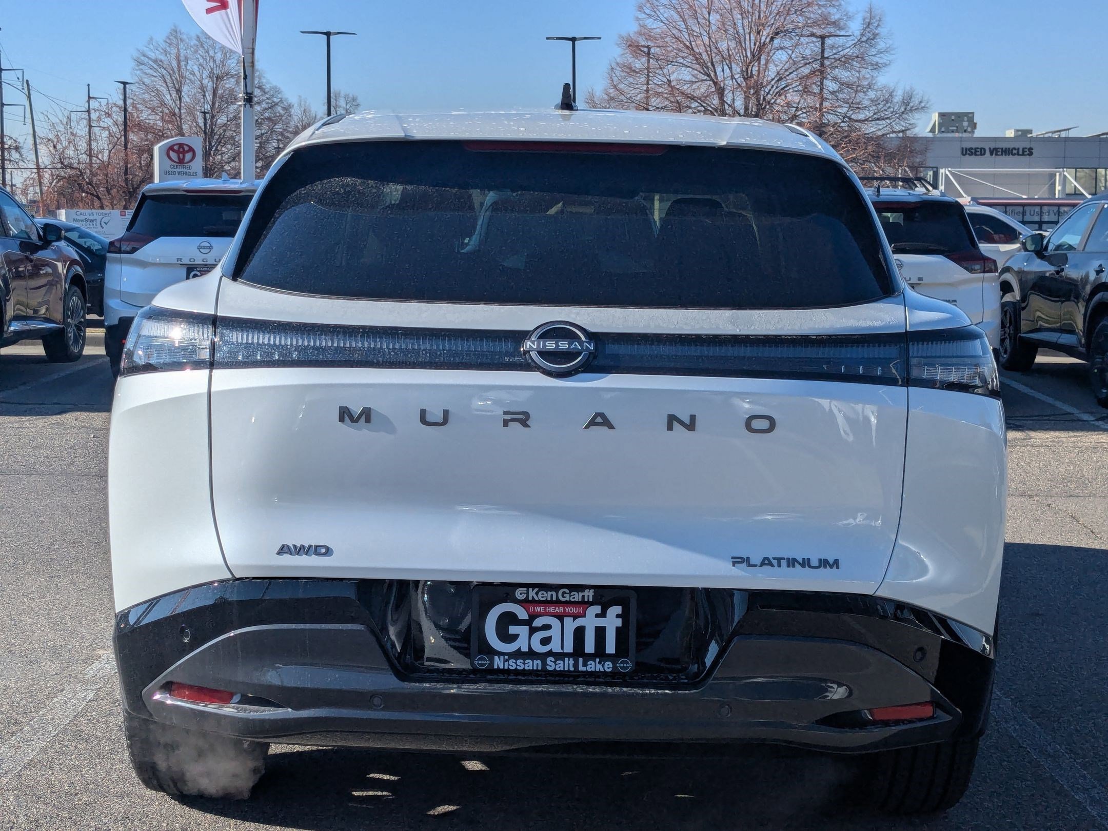 New 2026 Everest White Pearl Tricoat Nissan Platinum image 4