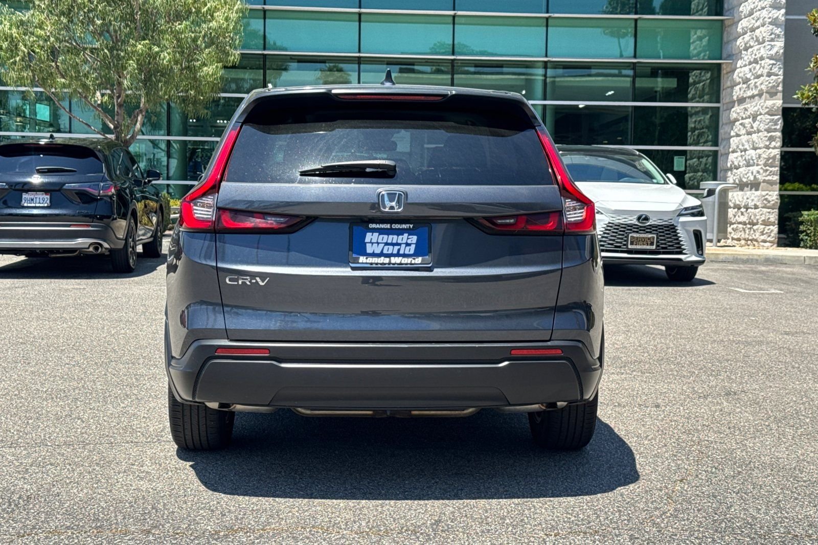 Certified Used 2025 Solar Silver Metallic Honda EX image 6