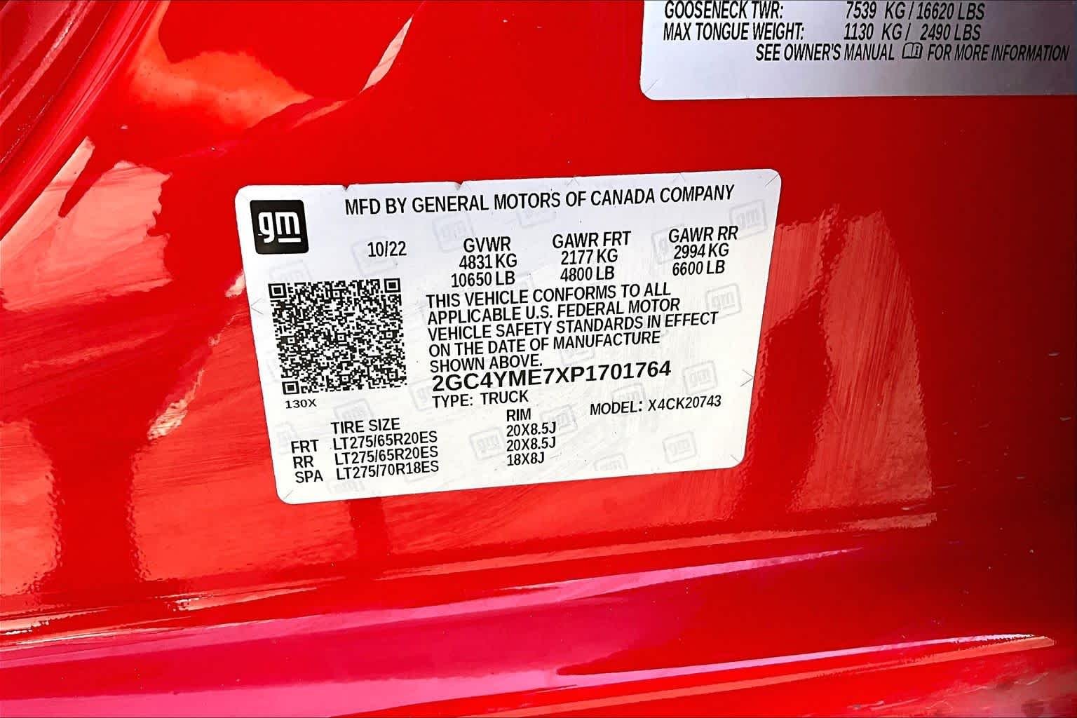Used 2023 RED HOT Chevrolet Custom image 35