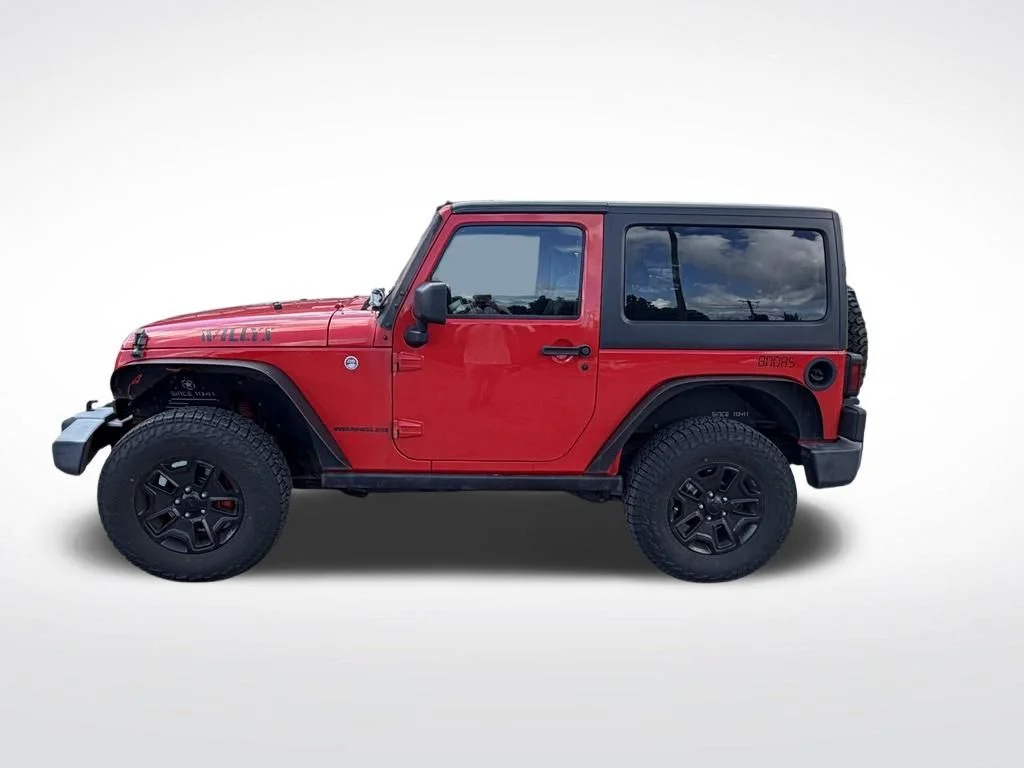 Used 2017 Red Jeep Sport image 2