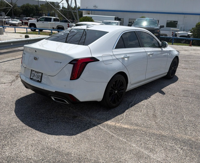 Used 2024 White Cadillac Premium Luxury image 3