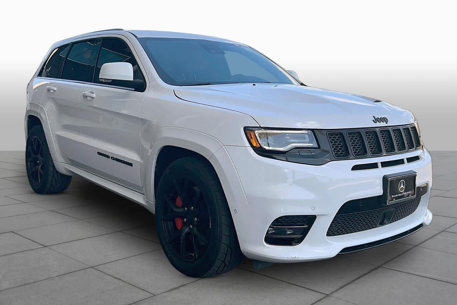 Used 2018 Bright White Clearcoat Jeep SRT image 3