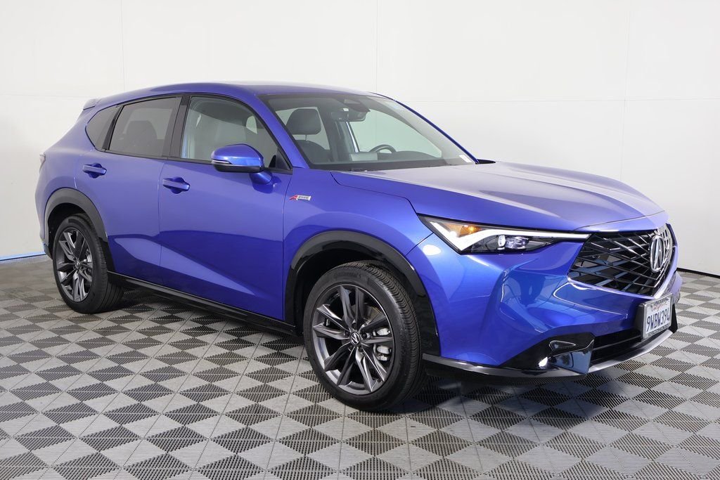 Certified Used 2025 Adriatic Sea Blue Acura FWD A-SPEC image 3