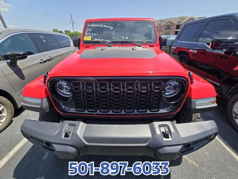 Used 2024 Firecracker Red Clearcoat JEEP WILLYS image 8