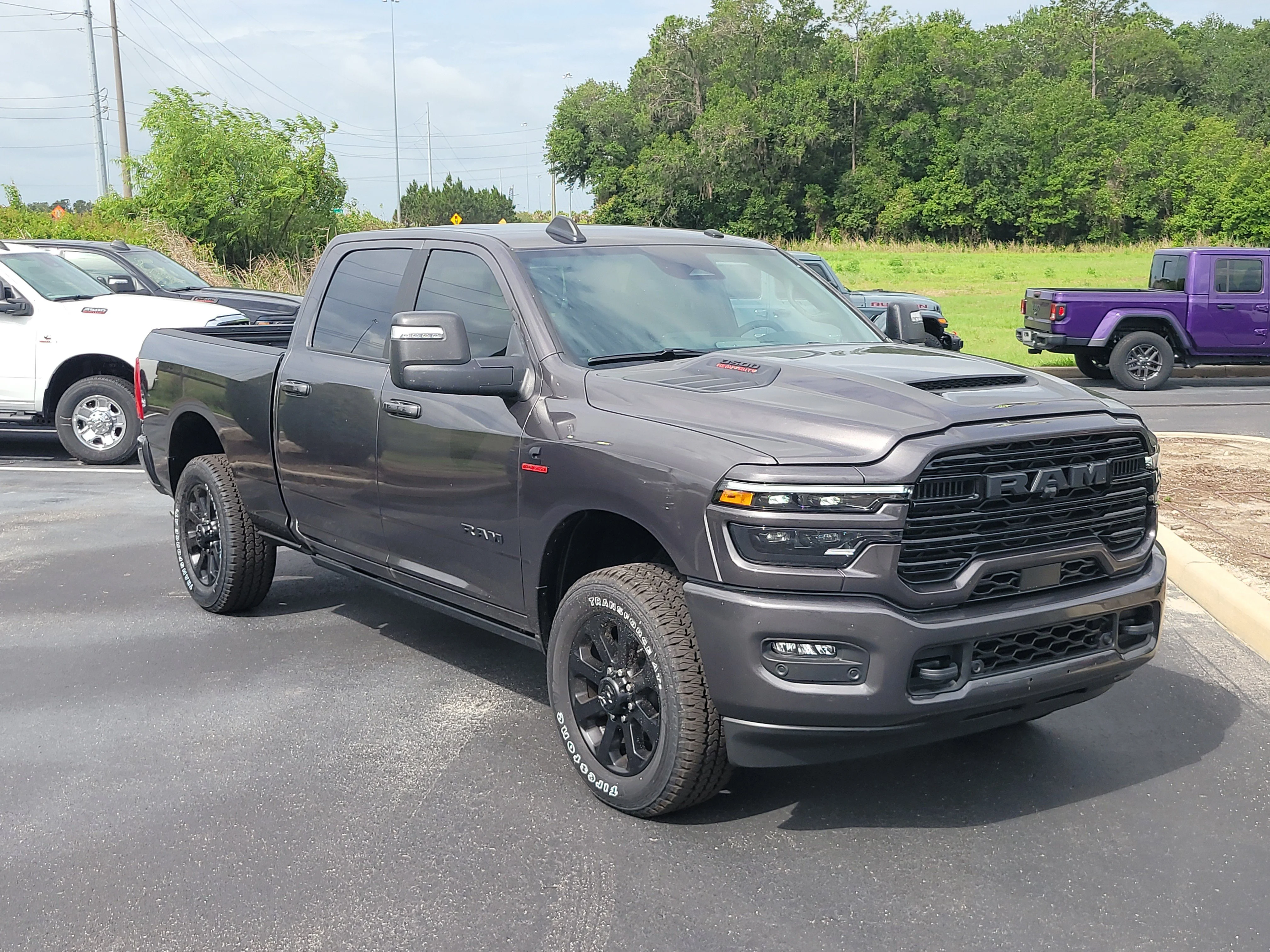 New 2026 Granite Crystal Metallic Clearcoat Ram Laramie image 2
