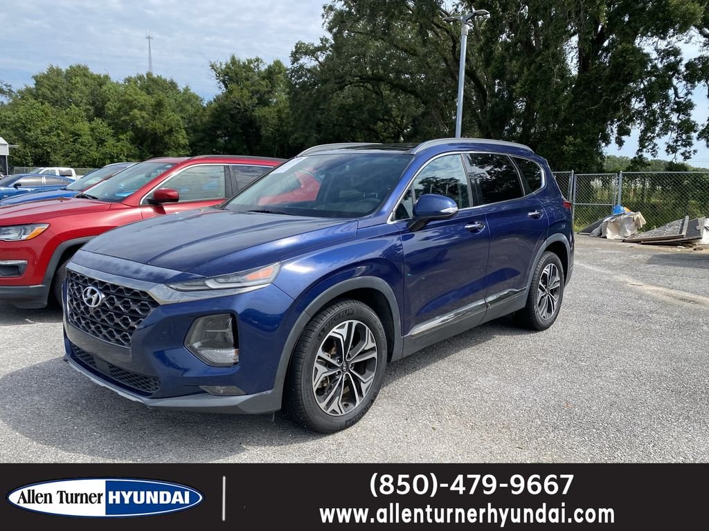 Used 2020 Stormy Blue Hyundai Limited image 1