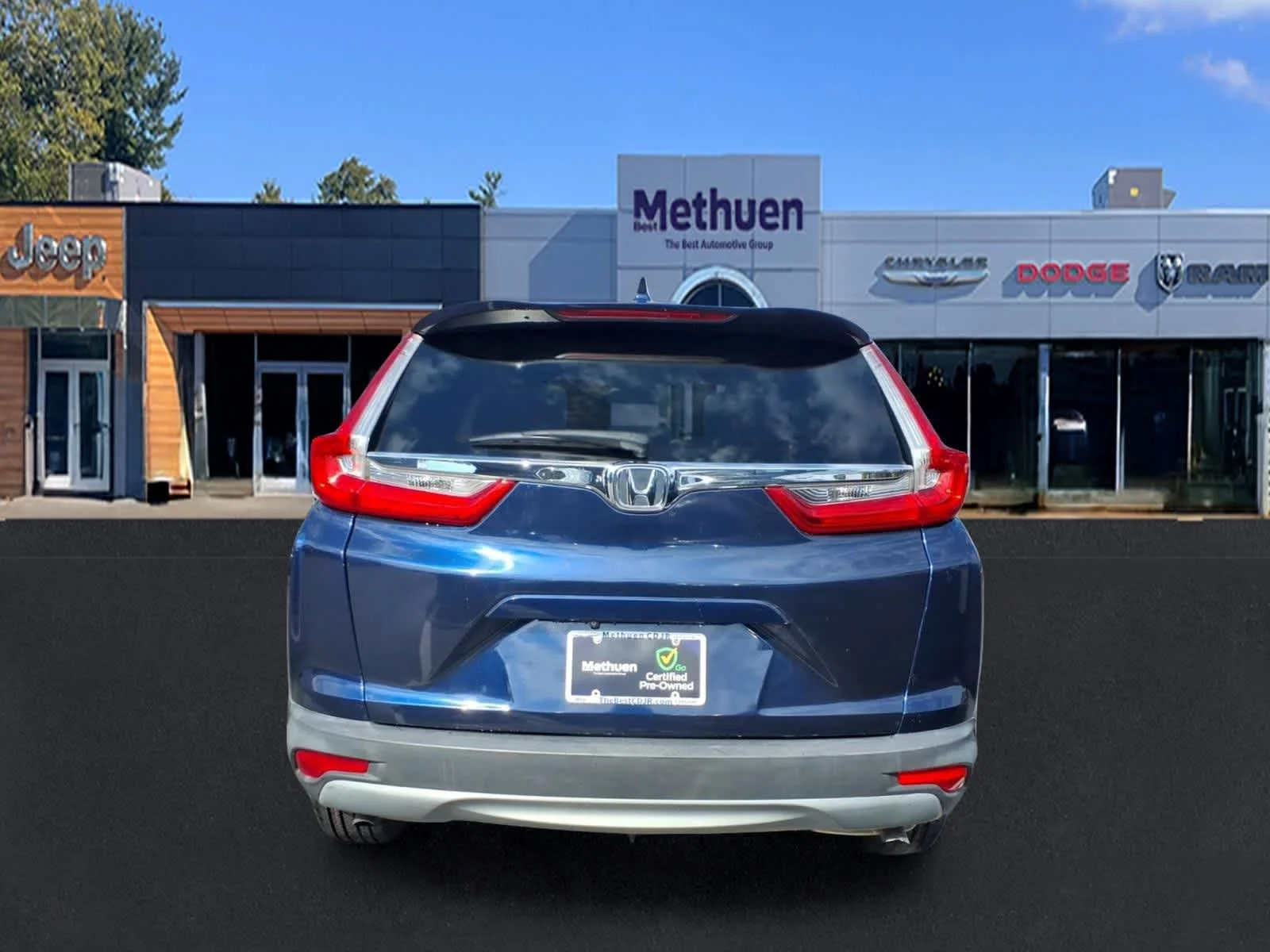 Used 2019 Obsidian Blue Pearl Honda EX image 5