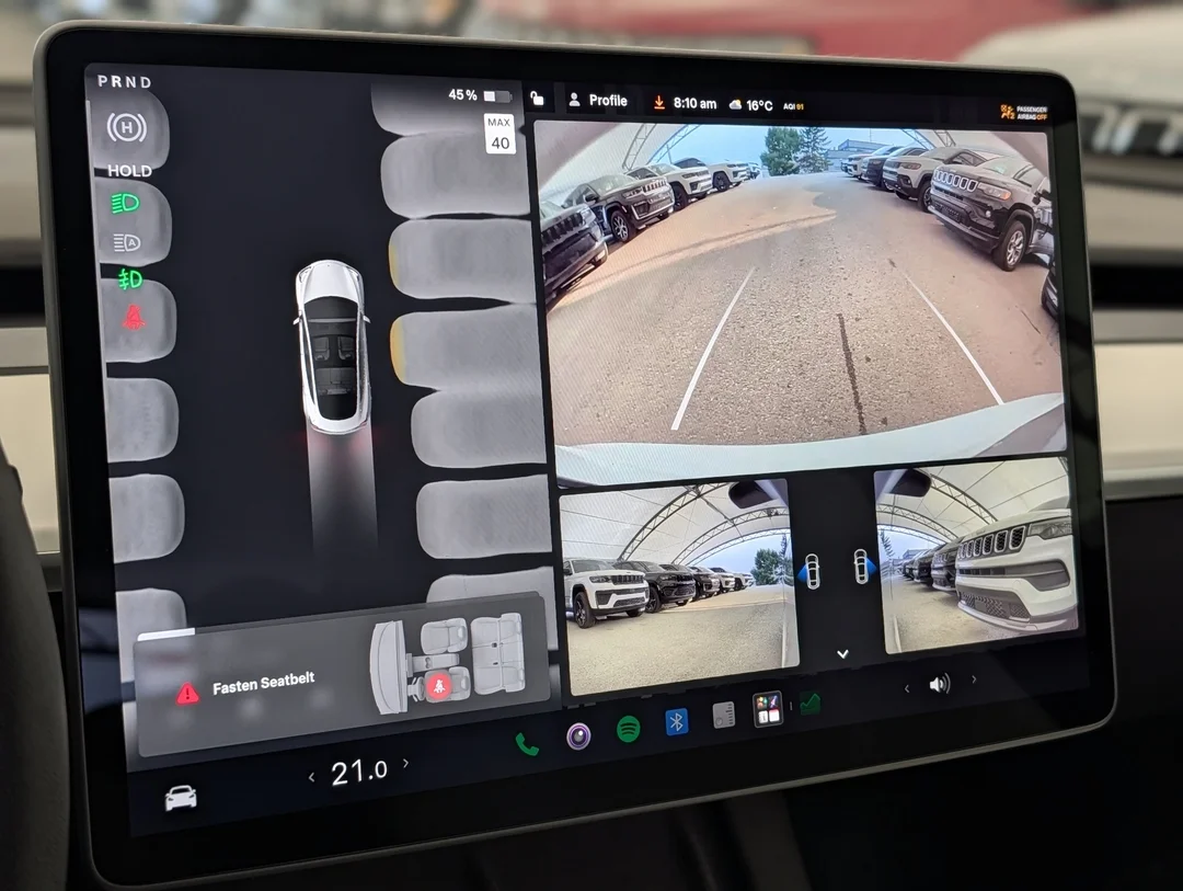 Certified Used 2022 White Tesla Long Range - - AWD - Self-Driving - Leather - Traffic Aware & More! image 23
