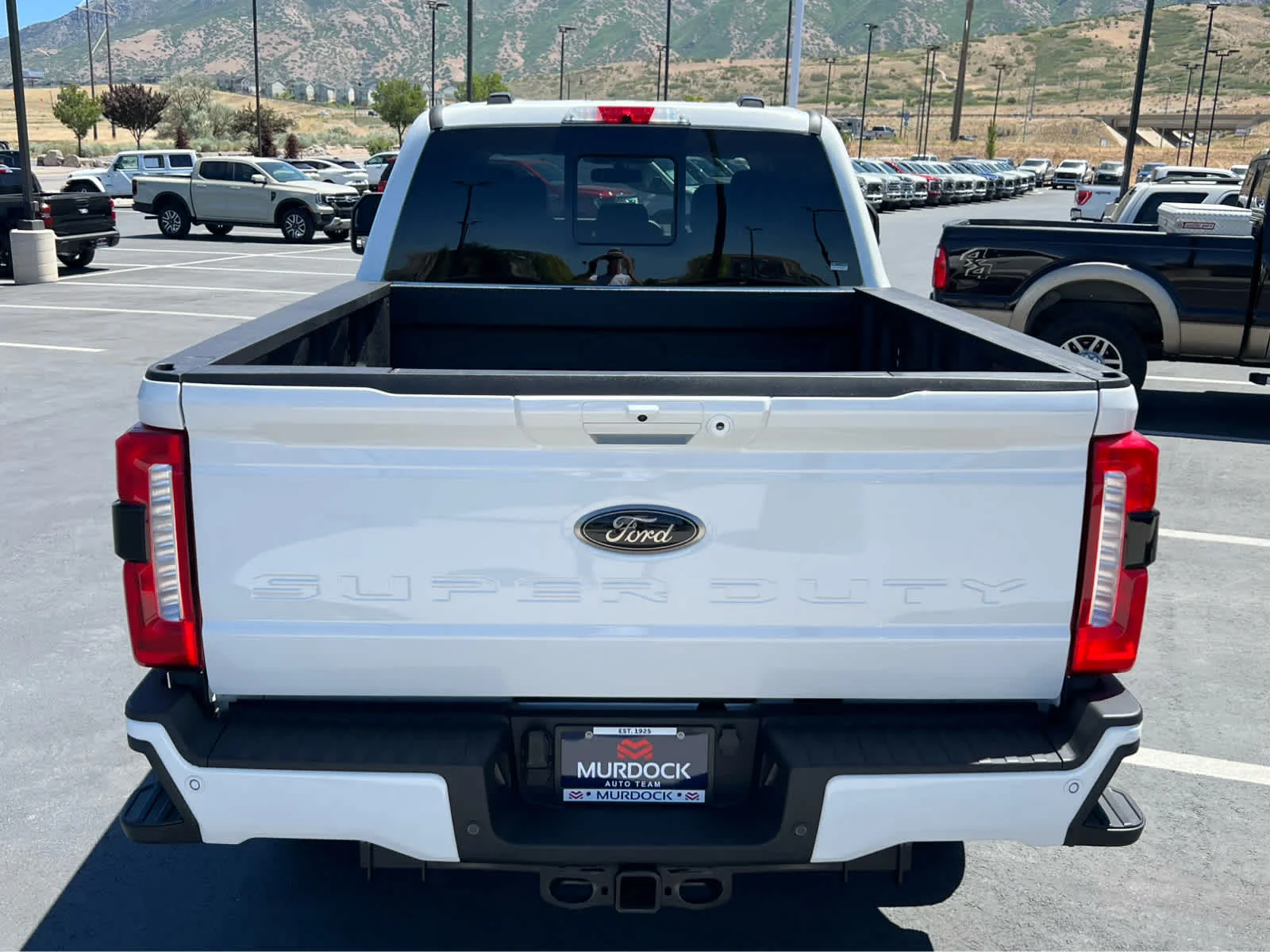 New 2026 Star White Metallic Tri-Coat Ford F-350® Lariat® image 9