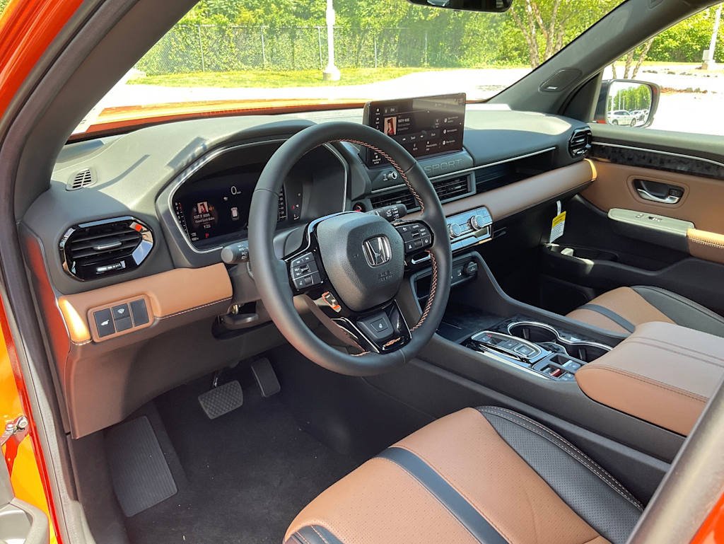 New 2026 Sunset Orange Honda TrailSport Elite image 12