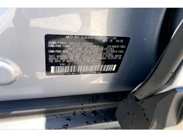 New 2026 ICE SILVER METALLIC Subaru Premium image 18
