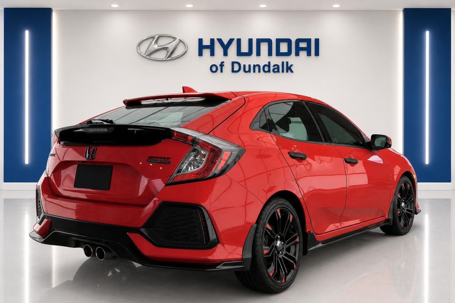 Used 2019 Red Honda Sport Touring image 4