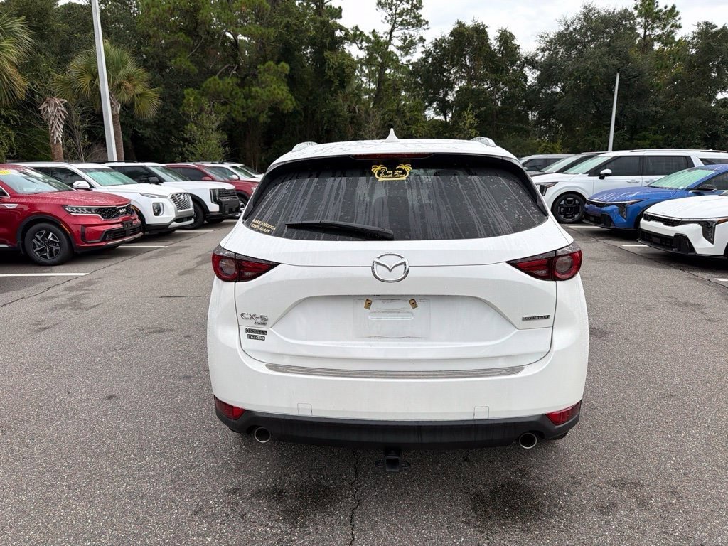 Used 2020 Snowflake White Pearl Mazda Grand Touring image 8