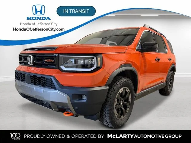 New 2026 Sunset Orange Honda TrailSport Elite image 1