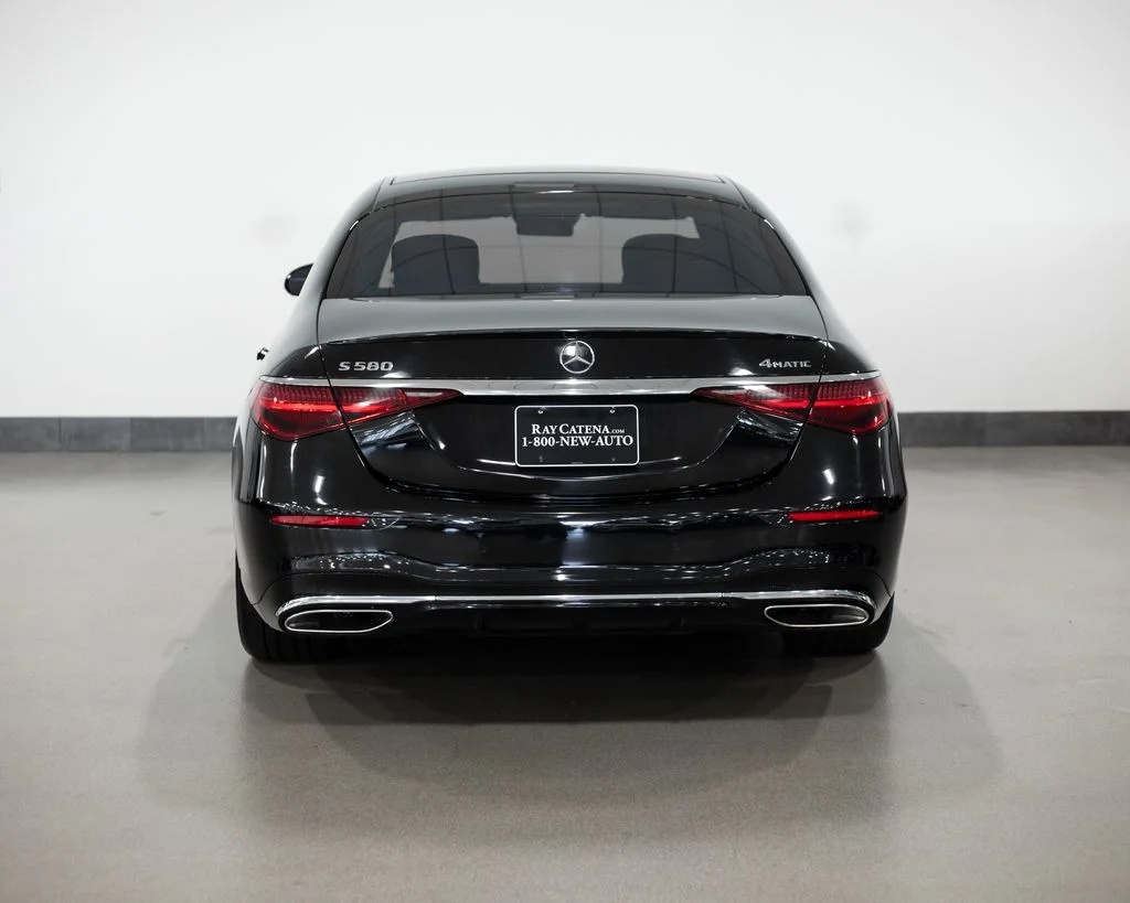 Certified Used 2023 Black Mercedes-Benz S 580 image 12