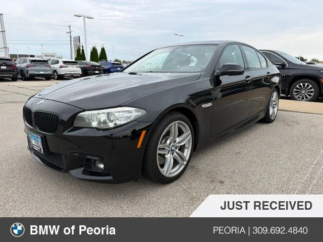 Used 2016 Black BMW 535i xDrive image 1
