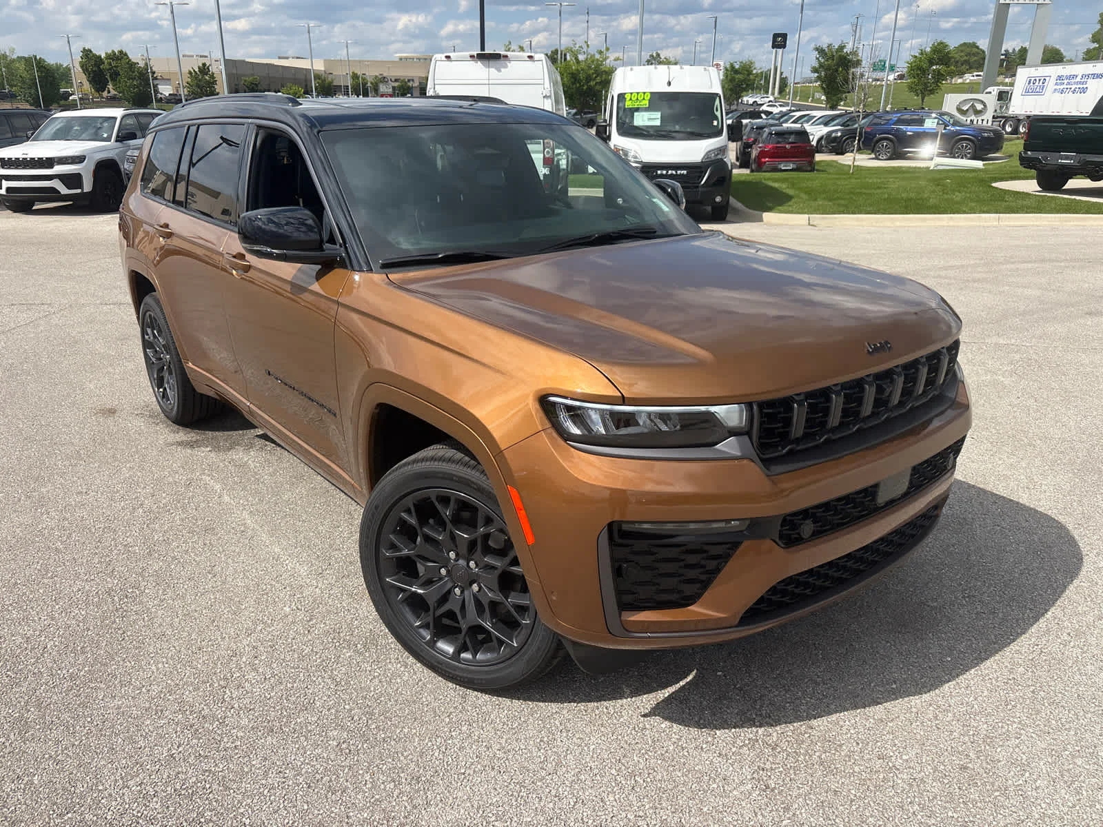 New 2026 Copper Shino Metallic Clear-Coat Exterior Paint Jeep Summit image 2
