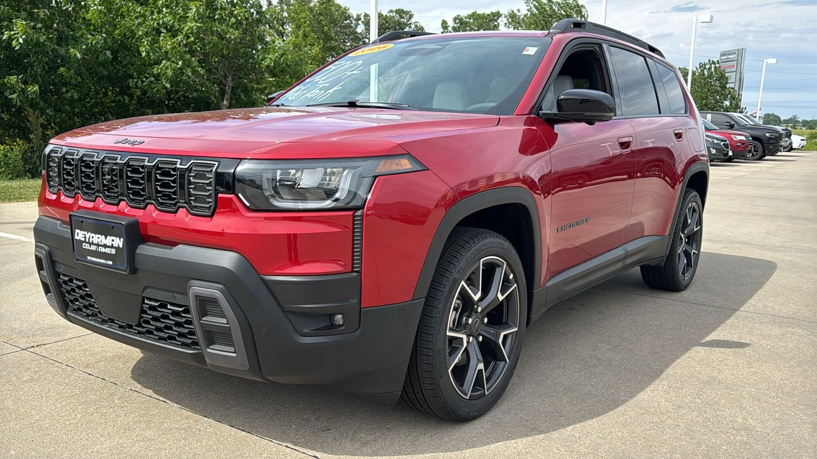 New 2026 Red Hot Pearl-Coat Exterior Paint Jeep Overland image 5