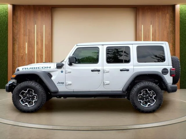 Used 2023 Silver Jeep Rubicon 4xe image 28