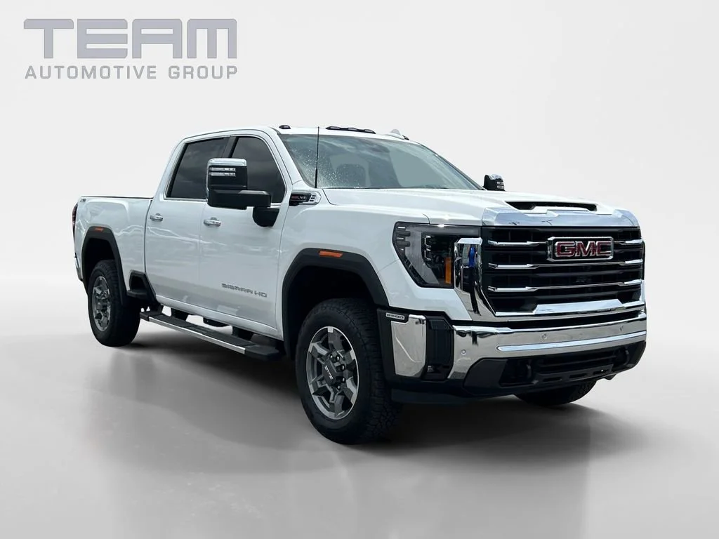 New 2026 Summit White GMC SLT image 1