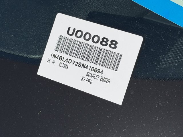 Used 2025 Red Nissan 2.5 SV image 13