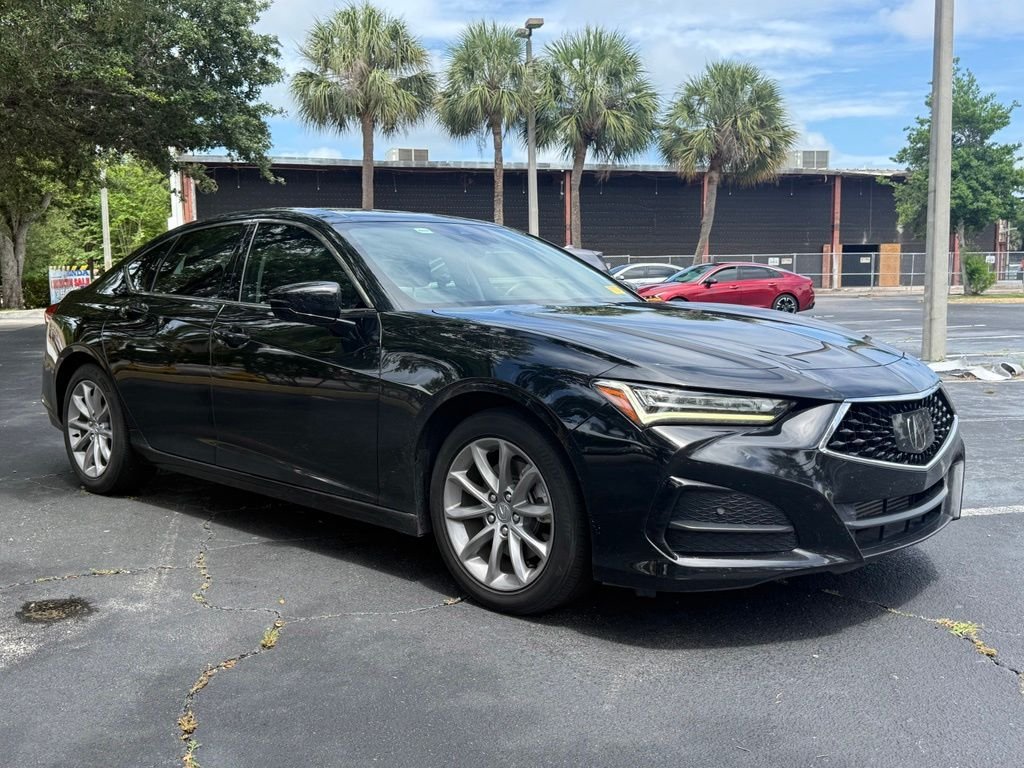 Used 2021 Black Acura Base image 21