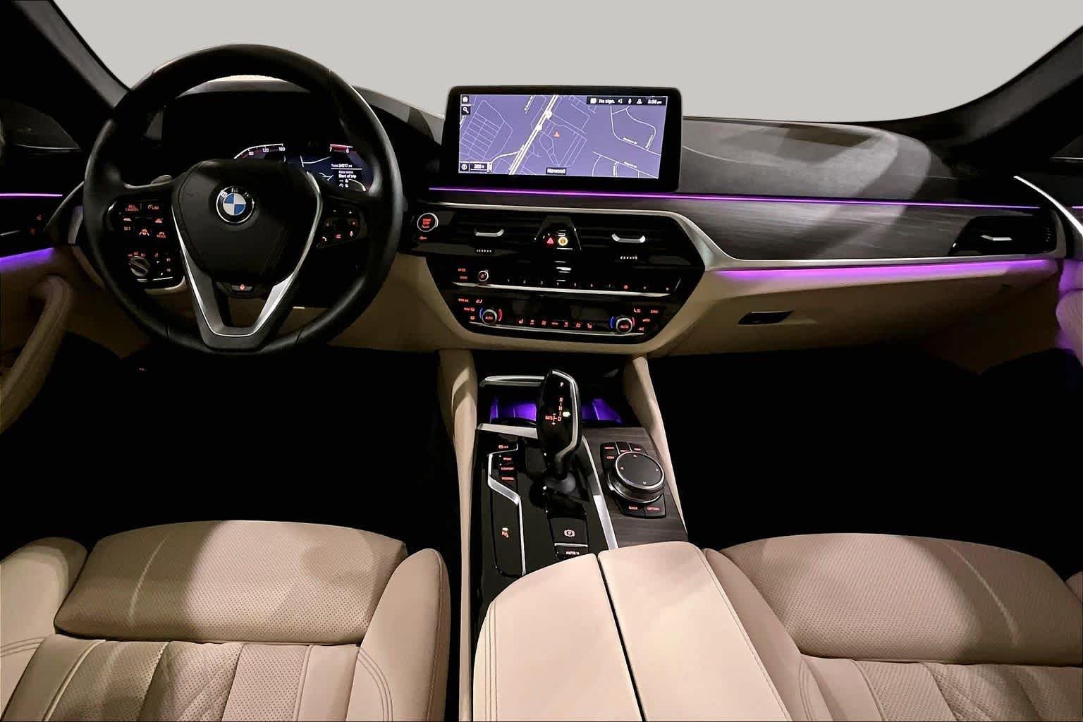 Certified Used 2023 Phytonic Blue Metallic BMW 530i xDrive image 15