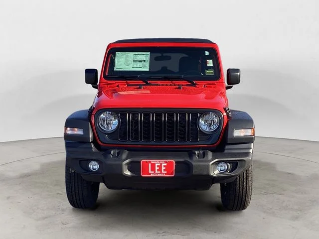 New 2026 Red Clearcoat Jeep 4-DOOR SPORT image 8