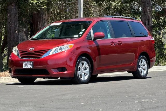 Certified Used 2017 Red Toyota LE image 9