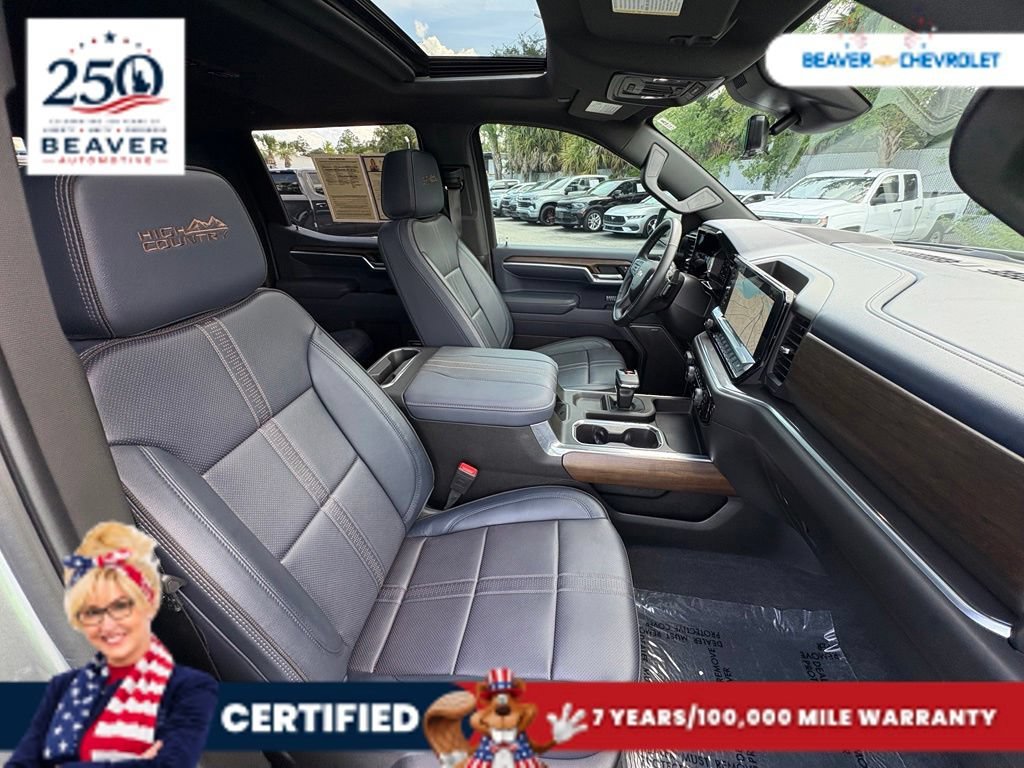 Used 2025 Sterling Gray Metallic Chevrolet High Country image 25