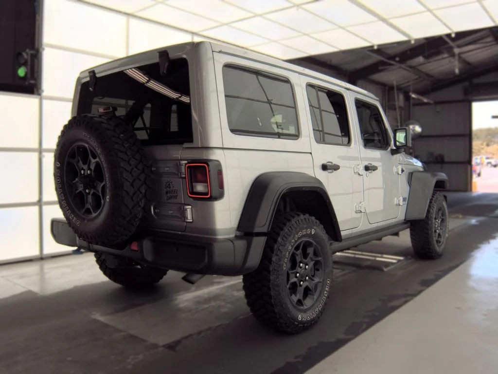 Used 2023 Silver Jeep Willys 4xe image 2