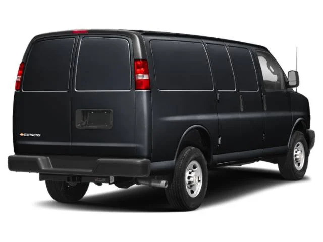 Used 2022 Black Chevrolet Work Van image 2