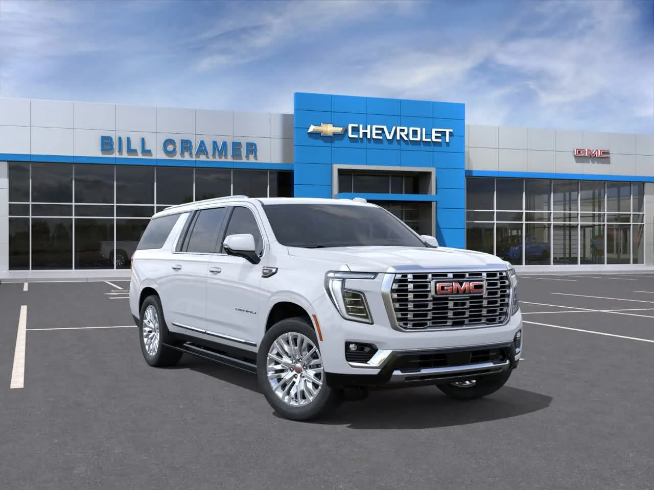 New 2026 Glacier White Tricoat GMC Denali image 1