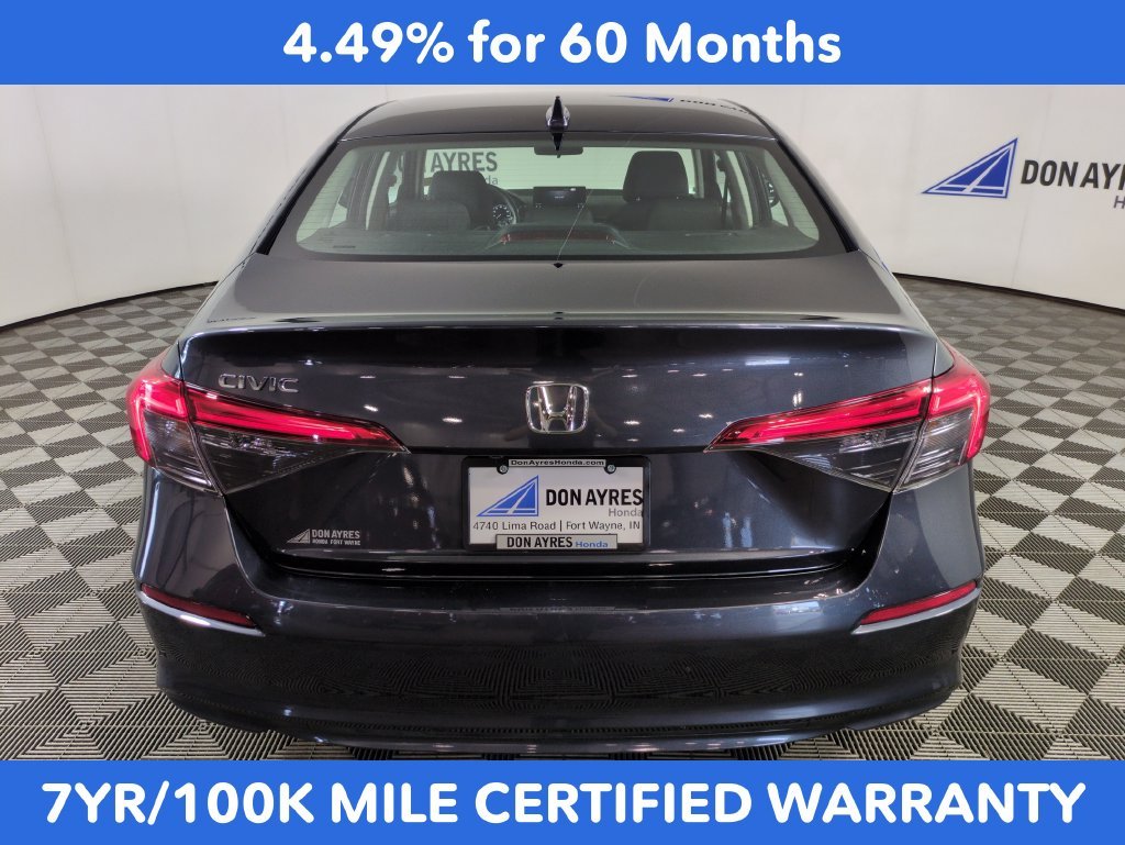 Certified Used 2022 Meteorite Gray Metallic Honda LX image 4