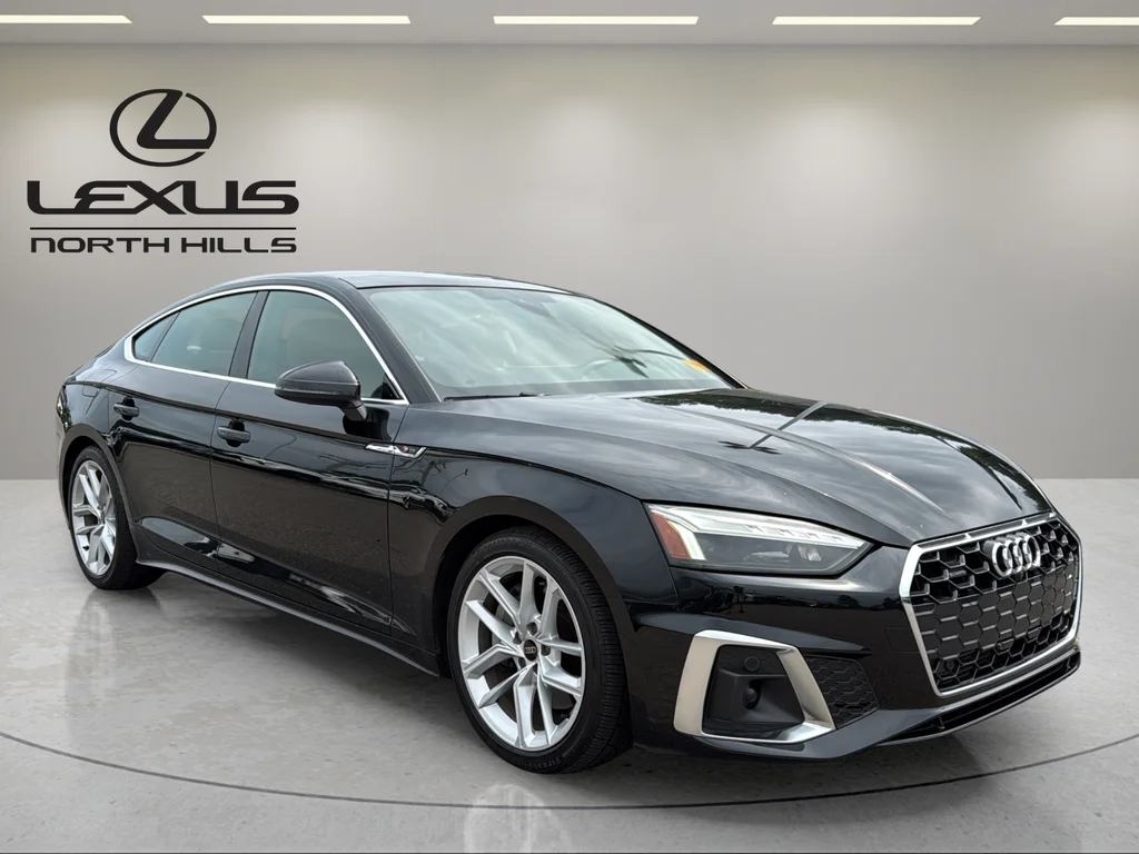Used 2024 Black Audi 45 S line Premium Plus image 4