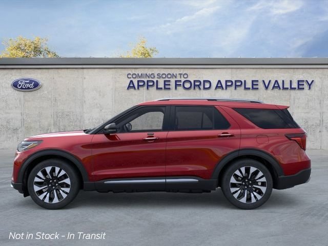 New 2026 Red Metallic Ford Platinum image 3