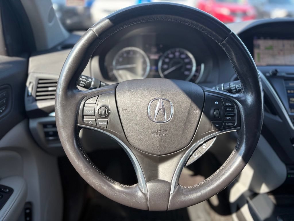 Used 2017 Fathom Blue Pearl Acura SH-AWD with Technology and Entertainment Package image 48