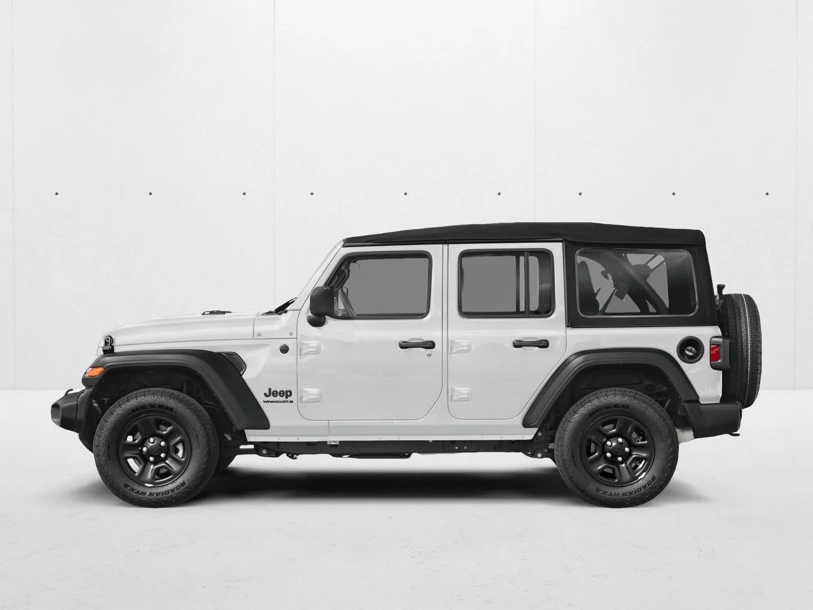 New 2027 Bright White Clearcoat Jeep Rubicon image 3
