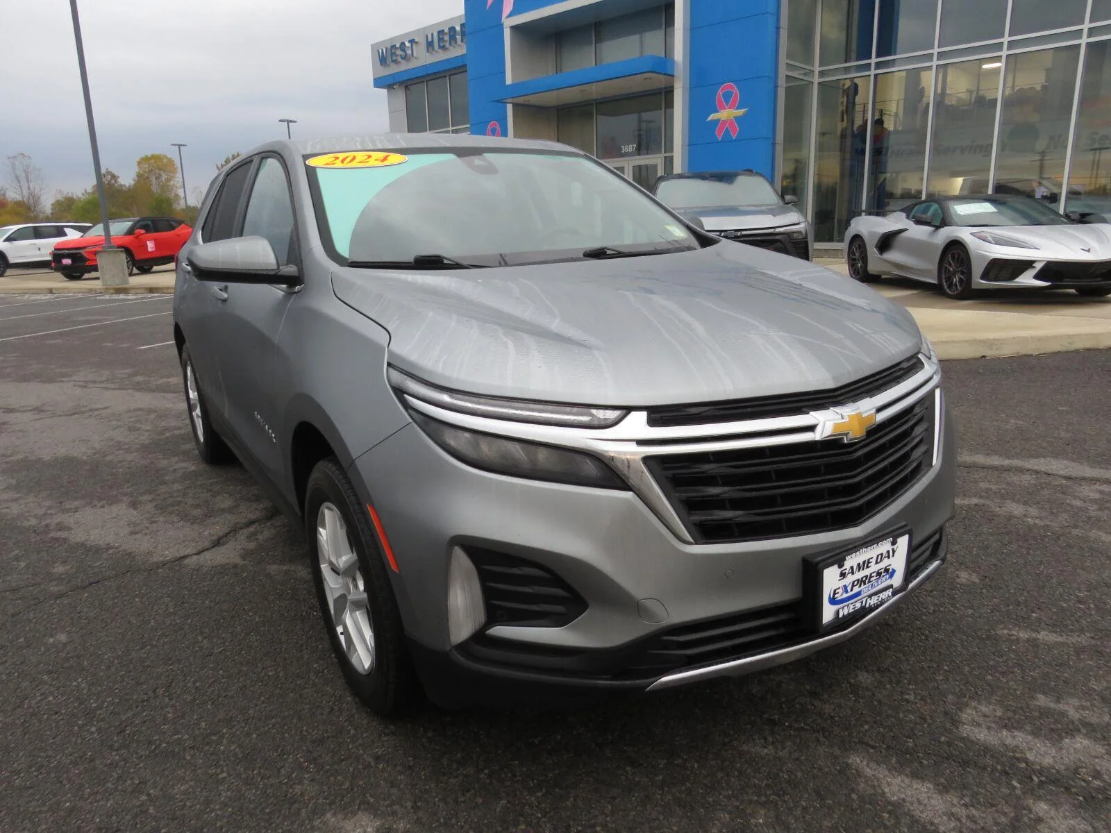 Used 2024 Sterling Gray Metallic Chevrolet LT image 3
