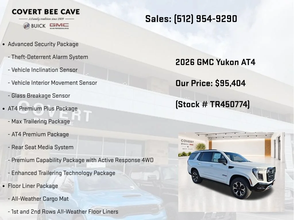 New 2026 Summit White GMC AT4 image 18