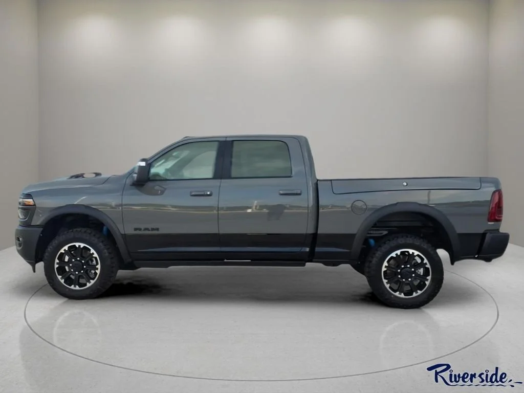 New 2026 Ceramic Gray Clear-Coat Exterior Paint RAM Rebel image 3