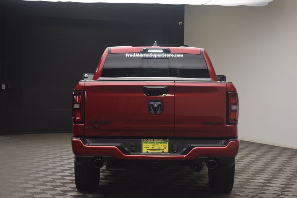 New 2026 Molten Red Pearl-Coat Exterior Paint RAM Laramie image 11