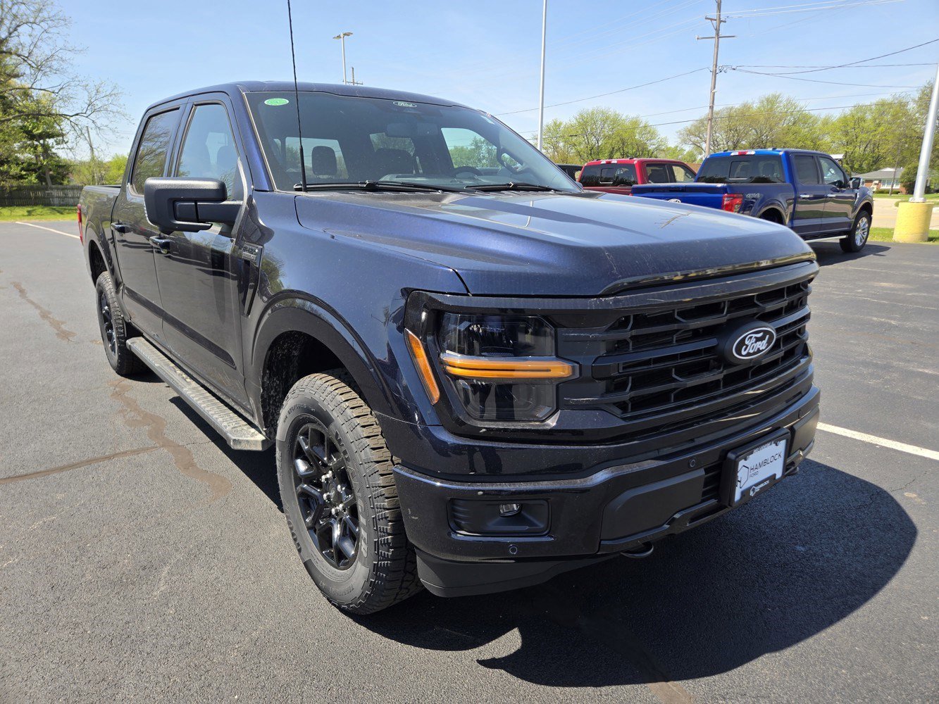 New 2026 Antimatter Blue Mettallic Ford XLT image 1