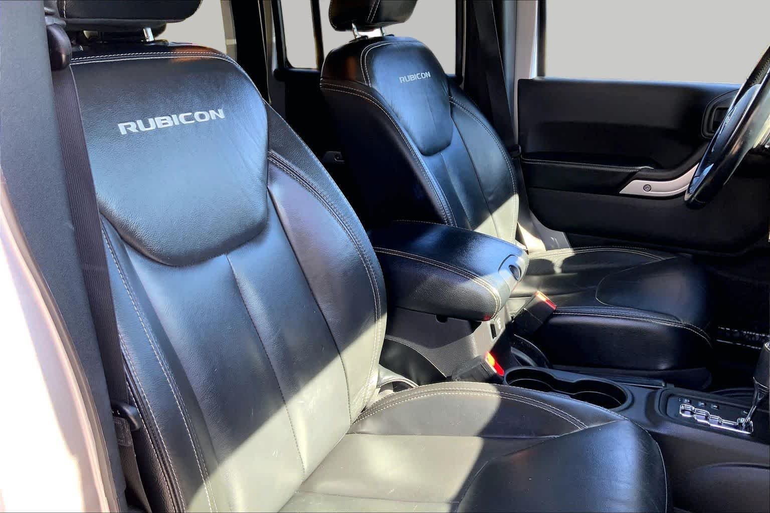 Used 2015 Billet Silver Metallic Clearcoat Jeep Rubicon Hard Rock image 8