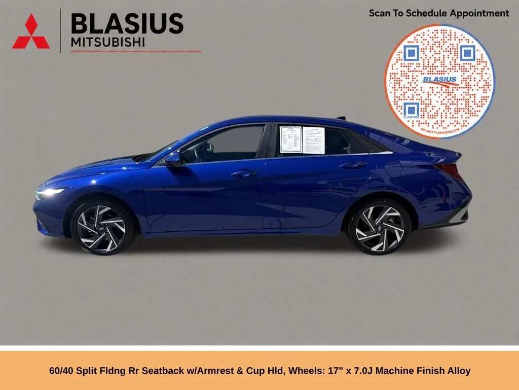Used 2024 Blue Hyundai SEL image 4