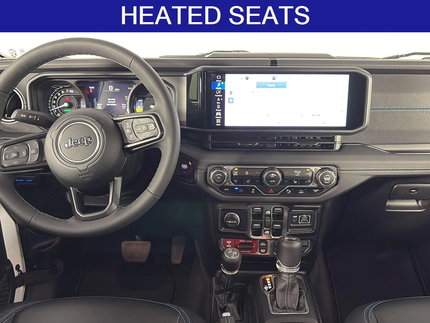 Used 2025 Bright White Clearcoat Jeep Rubicon X image 20