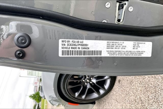 Used 2023 Gray Dodge R/T Scat Pack image 35